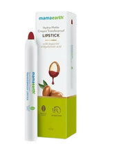 Mamaearth Hydra-Matte Crayon Transferproof Lipstick Raspberry Red - Safuron